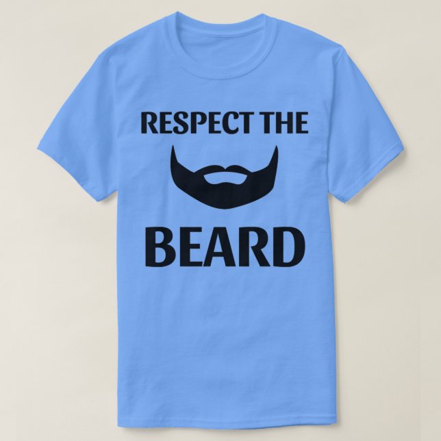 Camiseta Respeto A La Barba 16 (Diseño del anverso)