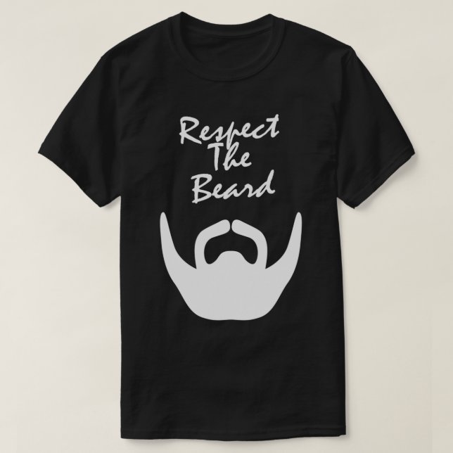 Camiseta Respeto A La Barba 24 (Diseño del anverso)