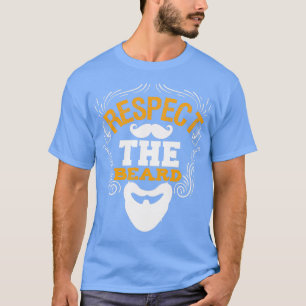 Camiseta Respeto A La Barba Divertida Barba Dice 1