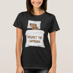 Camiseta Respeto a la huida oficial del Capybara