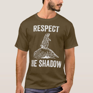 Camiseta Respeto a la sombra del obsequio por el Día de los