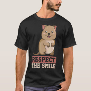 Camiseta Respeto A La Sonrisa De Quokka
