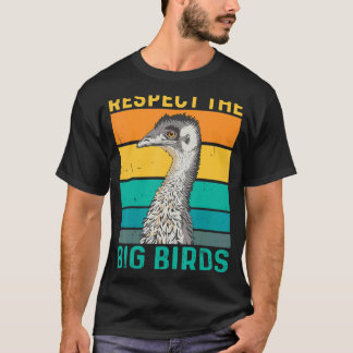 Camiseta Respeto A Las Aves Grandes Cita Para Un Pájaro De 