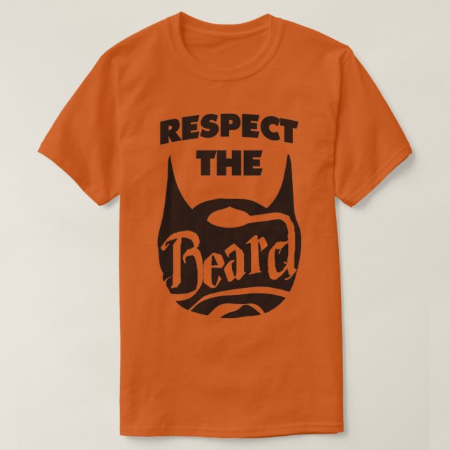 Camiseta Respeto a los amantes de la barba Donx27t Shave (Diseño del anverso)