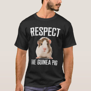 Camiseta Respeto A Los Cerdos De Guinea Gracioso Para Los G