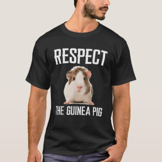 Camiseta Respeto A Los Cerdos De Guinea Gracioso Para Los G