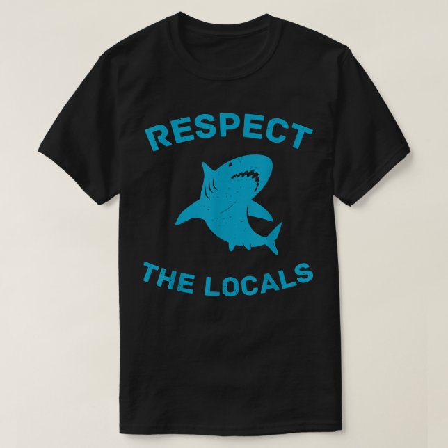 Camiseta Respeto a los derechos de los animales del océano  (Diseño del anverso)