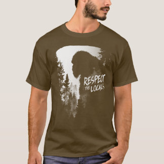 Camiseta Respeto a los lugareños por los bosques