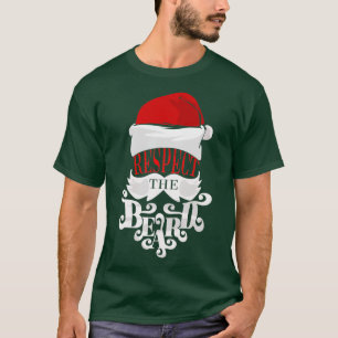 Camiseta Respeto a los Navidades barba que salvaré cuando S