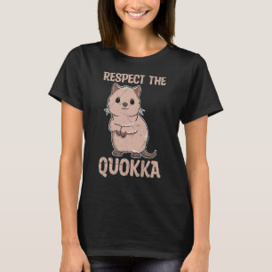 Camiseta Respeto A Quokka Por Una Quokka