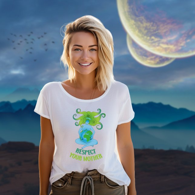 Camiseta Respeto a tu madre, activismo vegano (Subido por el creador)