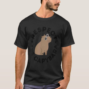 Camiseta Respeto Al Animal Capybara