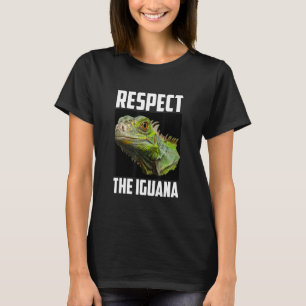 Camiseta Respeto Al Animal De Iguana Photo Reptile Lizard N