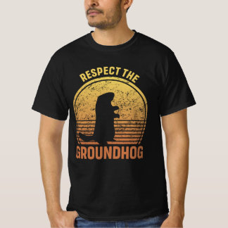 Camiseta Respeto al Día de la Graciosidad en Groundhog