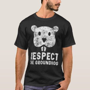 Camiseta Respeto al Día de la Marmota 2022 Woodchuck