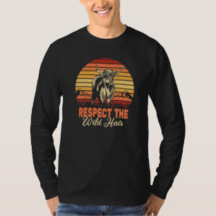 Camiseta Respeto al rancho de las tierras altas de las vaca