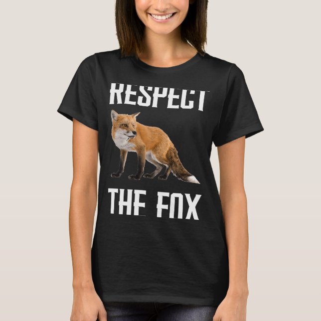 Camiseta Respeto Al Zookeeper De Los Animales Silvestres De (Anverso)