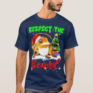 Camiseta Respeto de la barba de árbol de navidad