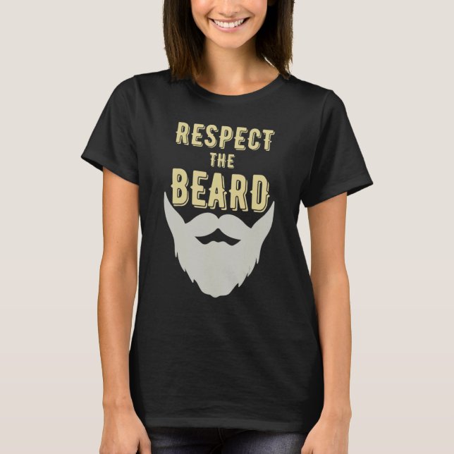 Camiseta Respeto De La Barba Esencial (Anverso)