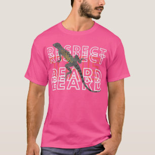 Camiseta Respeto De La Barba Reptile Lizard Classic TShirt
