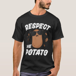 Camiseta Respeto De La Papa Para La Verdura