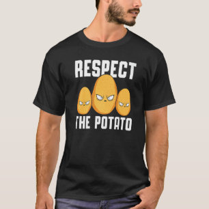 Camiseta Respeto De La Patata Spud Life Vegan Fries Tater A