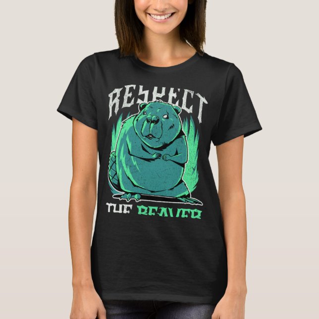 Camiseta Respeto El Resto De Los Roedores De La Naturaleza  (Anverso)