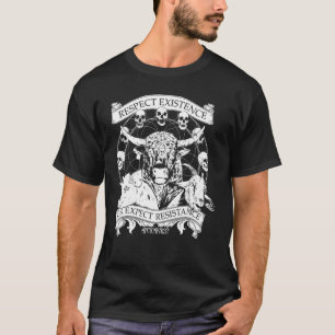 Camiseta Respeto Existencia O Esperar Resistencia