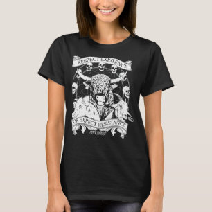 Camiseta Respeto Existencia O Esperar Resistencia