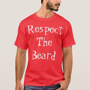 Camiseta Respeto La Barba Navidades De Santa Claus Fu Gráfi