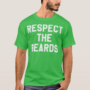 Camiseta Respeto La Idea De Regalo Hipster De La Barba