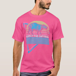 Camiseta Respeto Por El Chigüiro: Respeto Por El Capibara