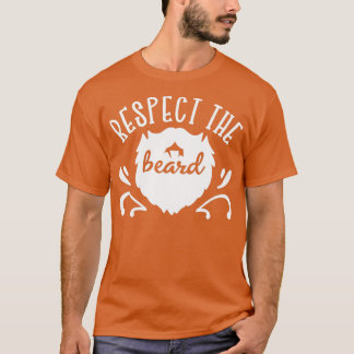 Camiseta Respeto por la barba Día del nuevo padre