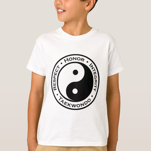 Camiseta Respeto por la integridad de la honra Taekwondo (Anverso)
