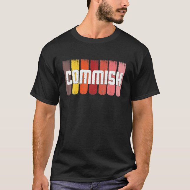 Camiseta Respeto Sra. Commish Fantasy Football Por Comm (Anverso)