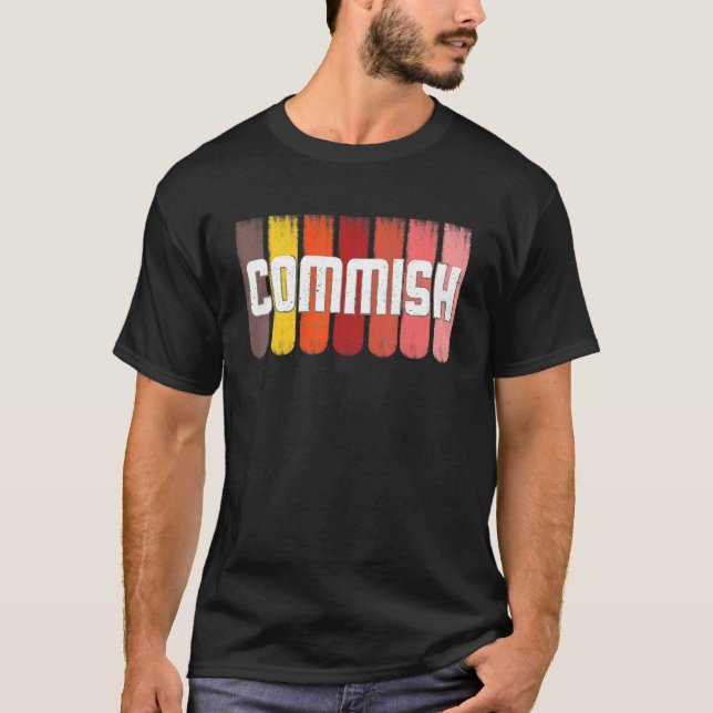 Camiseta Respeto Sra. Commish Fantasy Football Por Comm (Anverso)