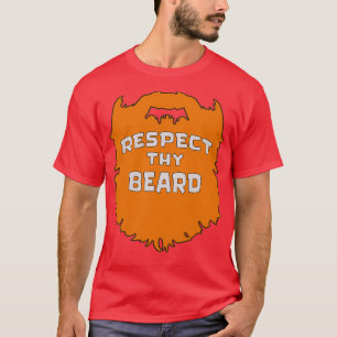 Camiseta Respeto tu Beard Ginger