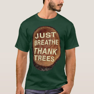 Camiseta Respira gracias árboles