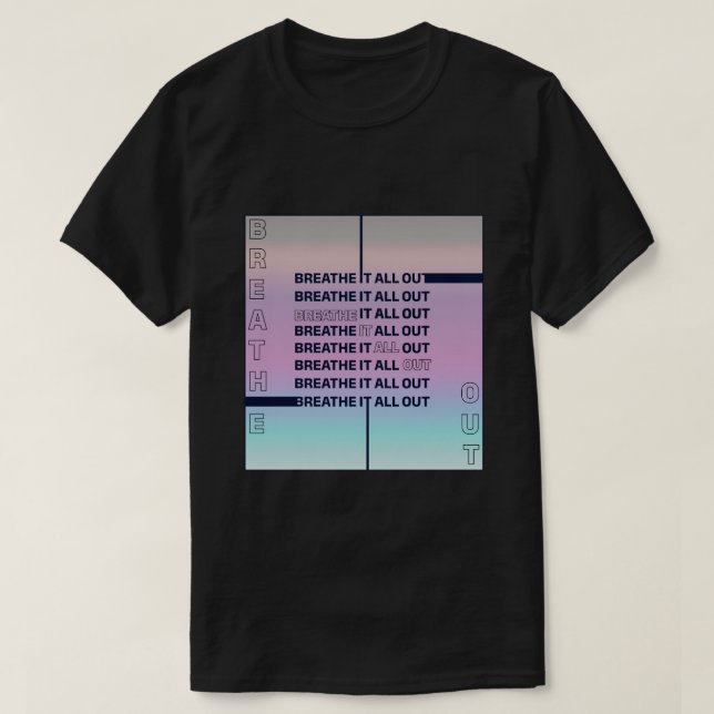 Camiseta Respira todo (Diseño del anverso)