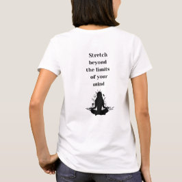 Camiseta Respira y estira el yoga SIN