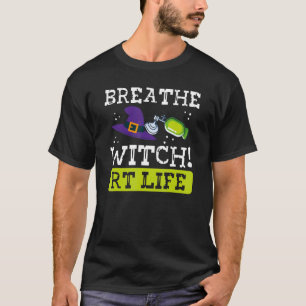 Camiseta Respiración Bruja RT Vida Bruja Respiratoria