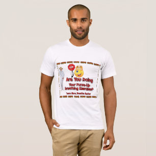 Camiseta respiración labial con labios