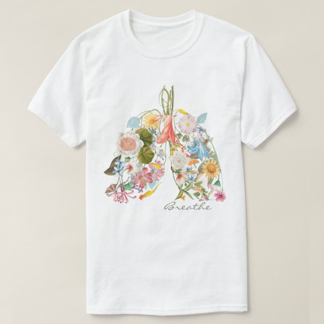 Camiseta Respirar (Diseño del anverso)