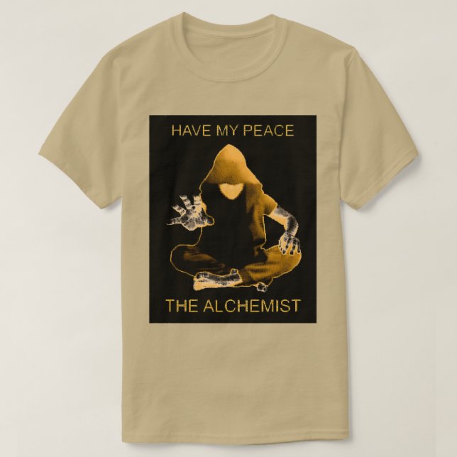 CAMISETA RESPIRAR EL MIEDO DEL MUNDO Y TRANSMITIRLO (Diseño del anverso)