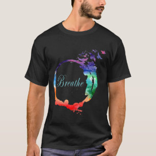 Camiseta Respirar Guay Heavenly Breath Nature Yoga Tee