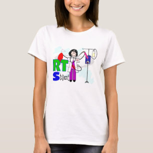 Camiseta respiratoria del estudiante de la terapia