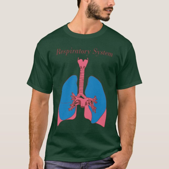 Camiseta Respiratory system (Anverso)