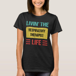 Camiseta Respiratory Therapist Retro Quote