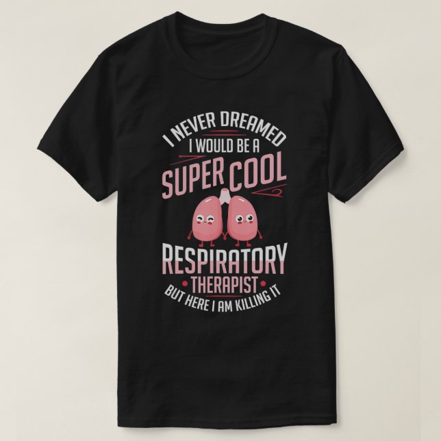 Camiseta Respiratory Therapist RT Care Week  (Diseño del anverso)