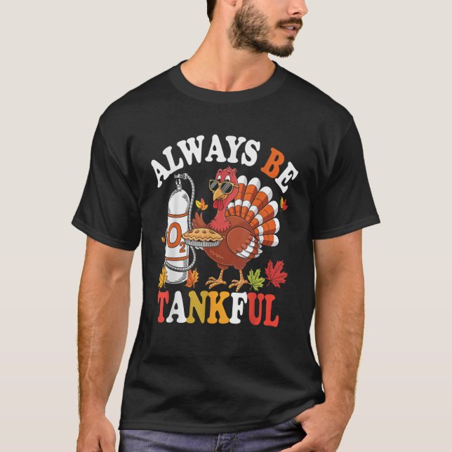 Camiseta Respiratory Therapist Thanksgiving Nurse Autumn Fa (Anverso)